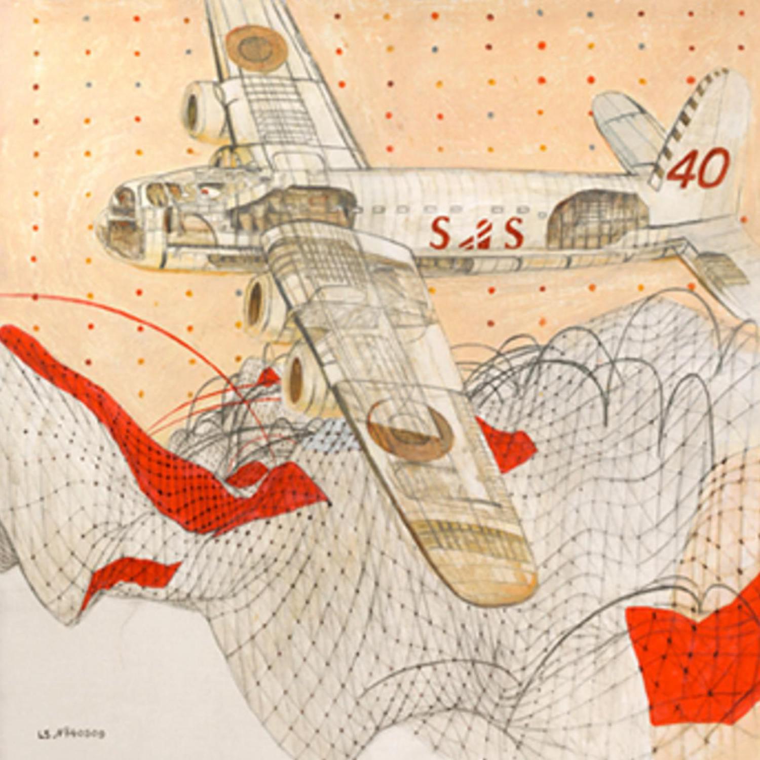 New Coordinates-s (Песни кузнечиков). Сергей Колеватых. 2009, giclee, 50x50