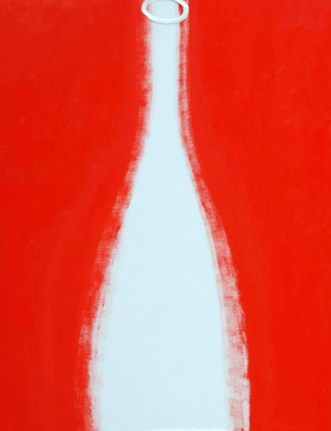 Бутылка. Петр Бронфин. 2008, холст, масло, 120x180